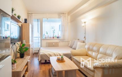 REZERVOVANÝ: Na predaj 1-izbový byt na Račianskej ulici s investičnou perspektívou