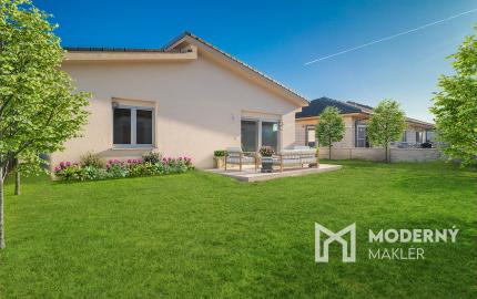 REZERVOVANÉ: Na predaj moderný a energeticky úsporný 3-izbový rodinný dom v Gajaroch