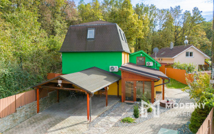 Na predaj príjemný rodinný dom priamo pod lesom v Záhorskej Bystrici