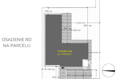 Na predaj pozemok s projektom a stavebným povolením v obci Veľké Leváre