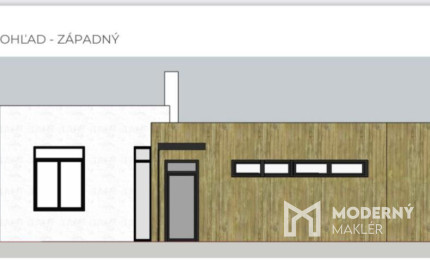 Na predaj pozemok s projektom a stavebným povolením v obci Veľké Leváre