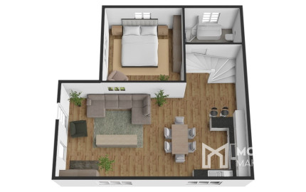 Na predaj zrubový dom s realizáciou výstavby priamo na vašom pozemku