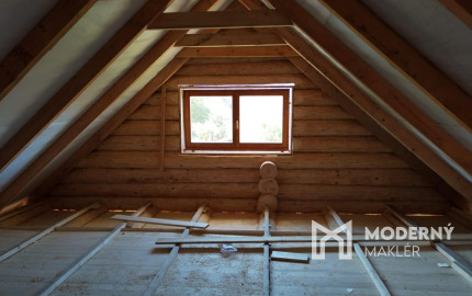 Na predaj zrubový dom s realizáciou výstavby priamo na vašom pozemku