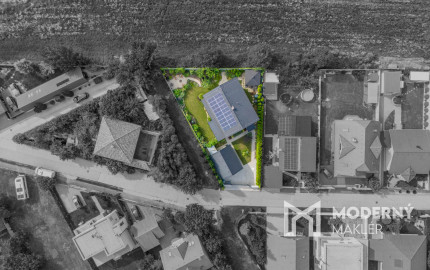 REZERVOVANÉ:Na predaj nadštandardná rodinná vila v obci Dunajská Lužná