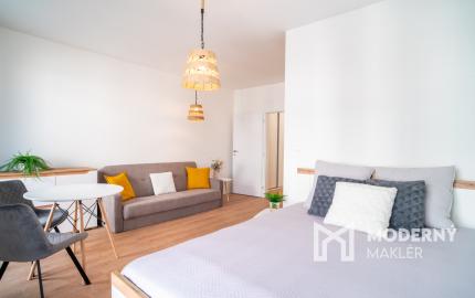 Na prenájom kompletne zariadený 1-izbový byt v novostavbe projektu Noemis v Stupave