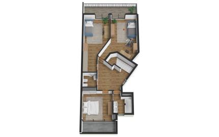 Na predaj priestranný rodinný dom v Oľdzi