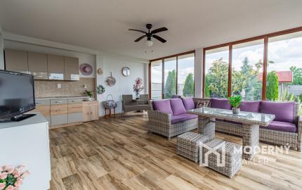 Na predaj priestranný 4-izbový rodinný dom v obci Vieska