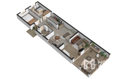 Na predaj priestranný 4-izbový rodinný dom v obci Vieska