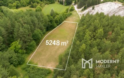 Na predaj pozemok s projektom výstavby chát v Modrovej
