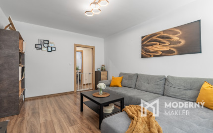 Na predaj kompletne zariadený 3,5-izbový byt v Dolnej Strede