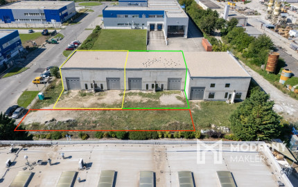 Na predaj novostavba haly s výbornou dostupnosťou v priemyselnej časti Šamorína určená na výrobu a skladovanie