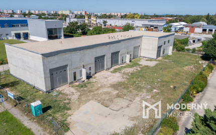 Na predaj novostavba haly s výbornou dostupnosťou v priemyselnej časti Šamorína určená na výrobu a skladovanie