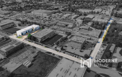 Na predaj novostavba haly s výbornou dostupnosťou v priemyselnej časti Šamorína určená na výrobu a skladovanie