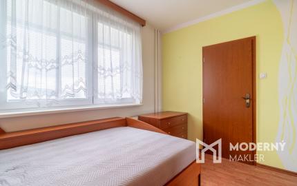 Na predaj slnečný 3-izbový byt s priestrannou loggiou v Bratislave