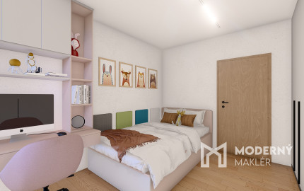 Na predaj 3-izbový byt v obci Marhaň