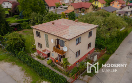 Na predaj investičná nehnuteľnosť s veľkým pozemkom v Považskom Chlmci