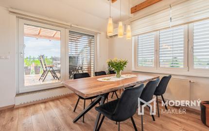 Na prenájom kompletne zariadený 4-izbový podkrovný byt v Ivanke pri Dunaji