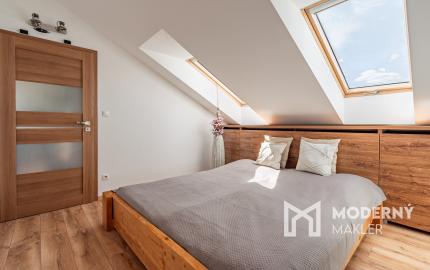 Na prenájom kompletne zariadený 4-izbový podkrovný byt v Ivanke pri Dunaji