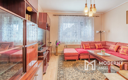 Na predaj priestranný 3-izbový rodinný dom s terasou v Šoporni