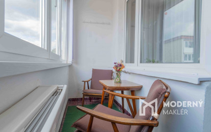 REZERVOVANÝ: Na predaj priestranný 2-izbový byt v Starej Ľubovni