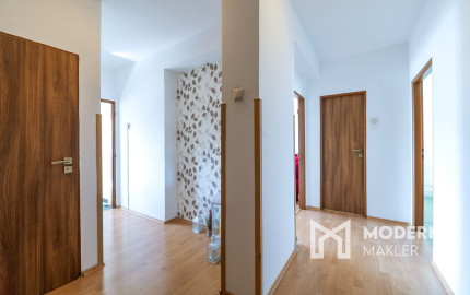 Na predaj čiastočne zariadený 3-izbový byt v Kálnici