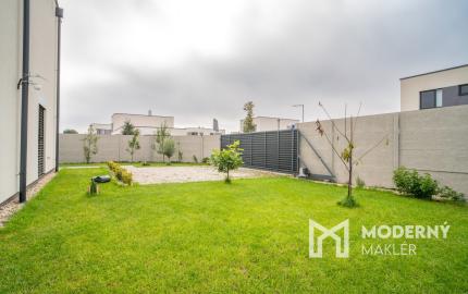 Na prenájom kompletne zariadený 4-izbový byt s benefitmi rodinného domu v Rovinke