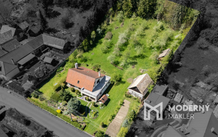 Na predaj 6-izbový rodinný dom v obci Podkriváň