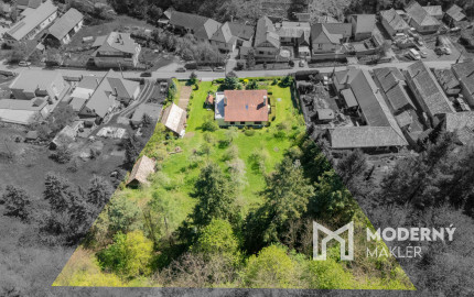 Na predaj 6-izbový rodinný dom v obci Podkriváň