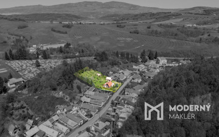 Na predaj 6-izbový rodinný dom v obci Podkriváň