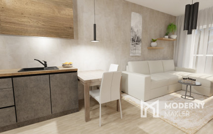 Na predaj investičný 2-izbový apartmán (nebytový priestor) v Bardejove s možnosťou prenosu DPH