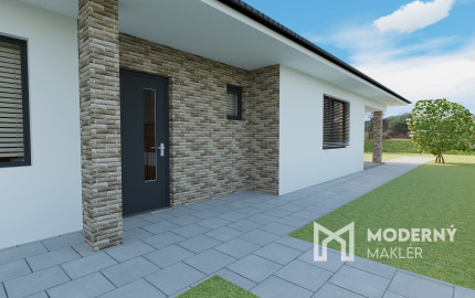 Na predaj novostavba 4-izbového rodinného domu v ŠTANDARDE v obci Kyselica