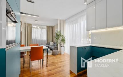 Na prenájom dizajnový 3-izbový byt so 45m2 terasou v Stupave