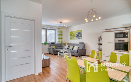 Na prenájom kompletne zariadený 2-izbový byt v centre Trnavy