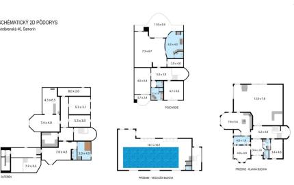 Na predaj 6-izbové rodinné sídlo v Šamoríne