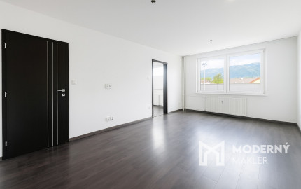 REZERVOVANÉ: Na predaj kompletne zrekonštruovaný 2-izbový byt v Turanoch