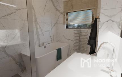 Na predaj 4-izbová novostavba s dvojgarážou v Suchohrade