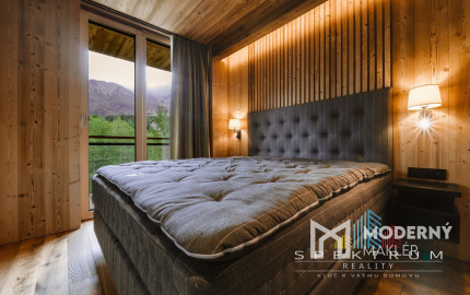 Exkluzívny  Apartmán v hotelovom komplexe s najlepším výhľadom priamo u lanovky - Apartmán Elements, Tatranská Lomnica - Vysoké Tatry