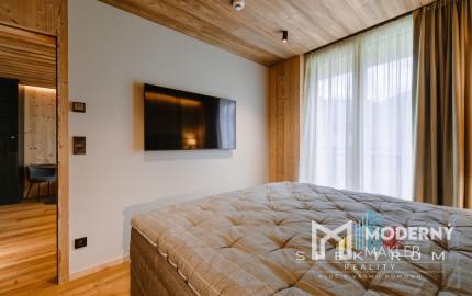 Exkluzívny  Apartmán v hotelovom komplexe s najlepším výhľadom priamo u lanovky - Apartmán Elements, Tatranská Lomnica - Vysoké Tatry