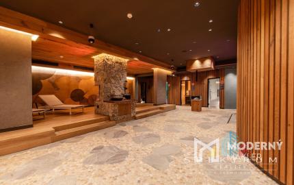 Exkluzívny  Apartmán v hotelovom komplexe s najlepším výhľadom priamo u lanovky - Apartmán Elements, Tatranská Lomnica - Vysoké Tatry