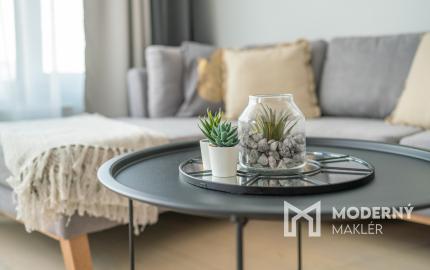 Na prenájom exkluzívny 2-izbový byt so šatníkom a panoramatickým výhľadom v projekte SKYPARK, Továrenská ulica