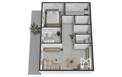 Na predaj jedinečný 3-izbový byt vo vyhľadávanej bratislavskej štvrti v projekte Grand Koliba