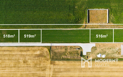 Na predaj pozemky určené na výstavbu rodinných domov v obci Sokolovce