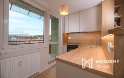 Na prenájom moderne zariadený 2-izbový byt s balkónom v Trenčíne