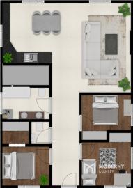 Na predaj skolaudovaný 4-izbový rodinný dom v obci Zohor