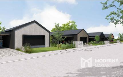 Na predaj moderný 4-izbový rodinný dom na slnečnom pozemku v Bielom Kostole