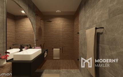 Na predaj skolaudovaný výnimočný 3-izbový byt v rodinnom dome vo Veľkom Orvišti