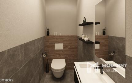 Na predaj skolaudovaný výnimočný 3-izbový byt v rodinnom dome vo Veľkom Orvišti