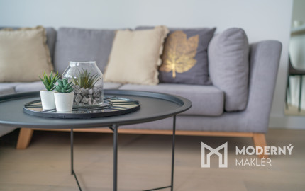 Na prenájom exkluzívny 2-izbový byt so šatníkom a panoramatickým výhľadom v projekte SKYPARK, Továrenská ulica