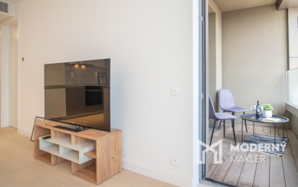 Na prenájom exkluzívny 2-izbový byt so šatníkom a panoramatickým výhľadom v projekte SKYPARK, Továrenská ulica