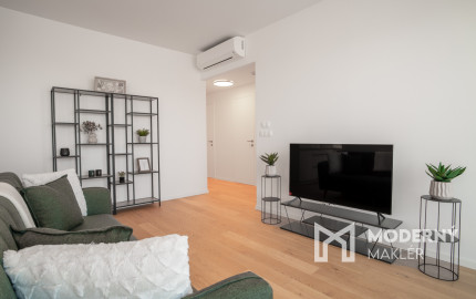 Na prenájom exkluzívny 2-izbový byt s výhľadom na Bratislavu v novej Klingerke